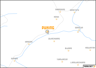 map of Puming