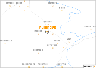 map of Puminovo