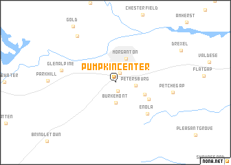 map of Pumpkin Center