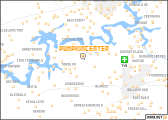 map of Pumpkin Center