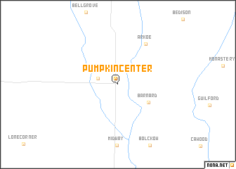 map of Pumpkin Center