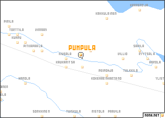 map of Pumpula
