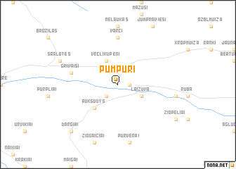 map of Pumpuri