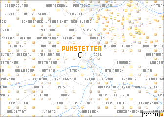 map of Pumstetten