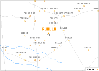 map of Pumula