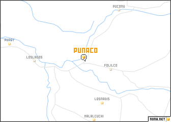 map of Puñaco