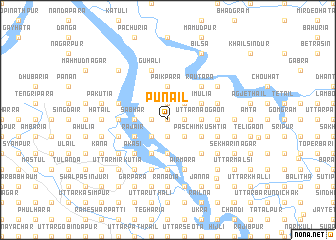 map of Punāil