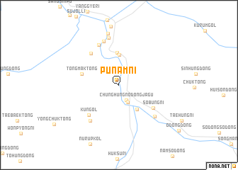 map of Punam-ni