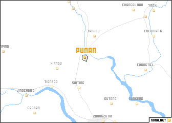 map of Punan