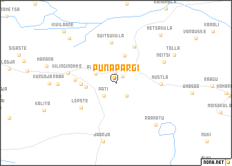 map of Punapargi