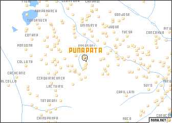 map of Puna Pata