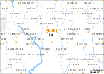 map of Punat