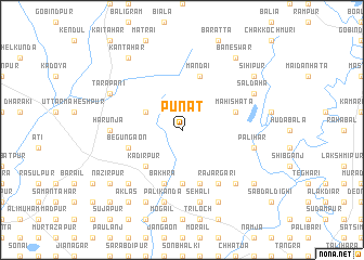 map of Punat