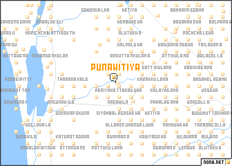 map of Punawitiya