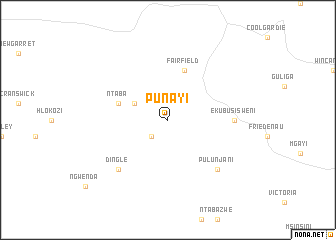 map of Punayi