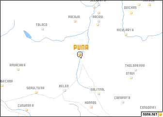 map of Puna