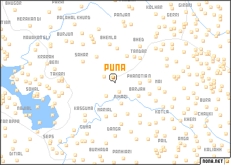 map of Puna