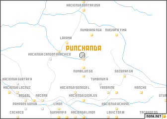 map of Punchanda