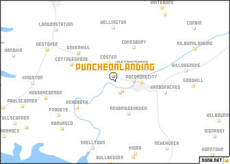 map of Puncheon Landing