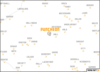 map of Puncheon