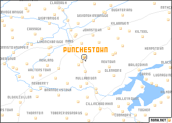 map of Punchestown