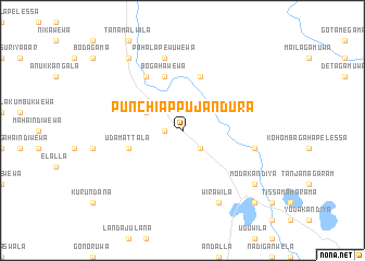 map of Punchiappujandura