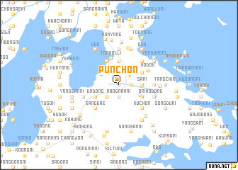 map of Punch\