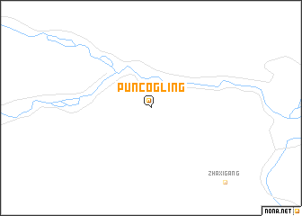 map of Püncogling