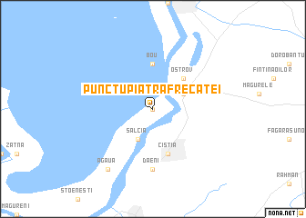 map of Punctu Piatra Frecăţei