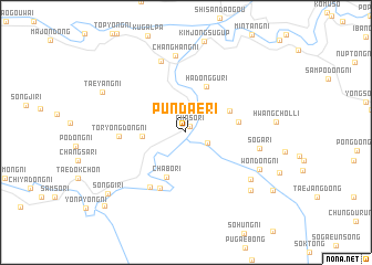 map of Pundae-ri