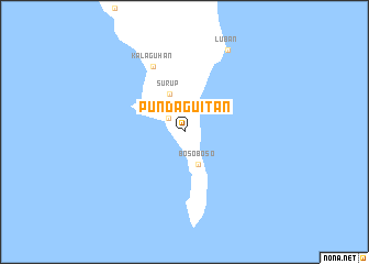 map of Pundaguitan