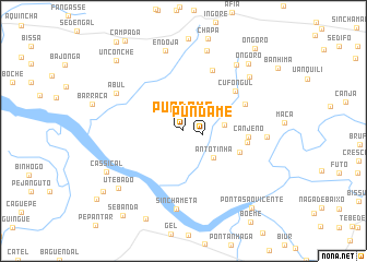 map of Pundame