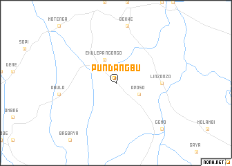 map of Pundangbu