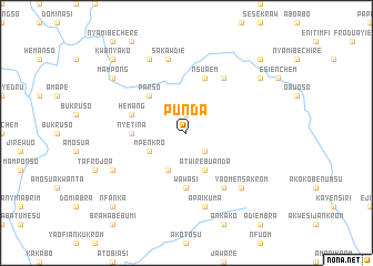 map of Punda