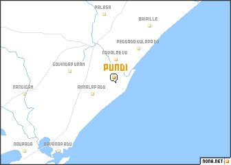 map of Pūndi