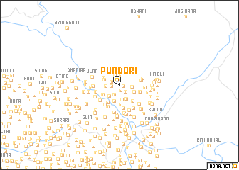 map of Pundori