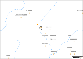 map of Pundo