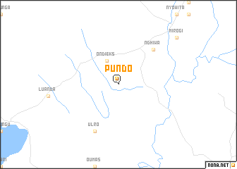 map of Pundo
