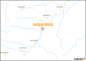 map of Pundu Yange