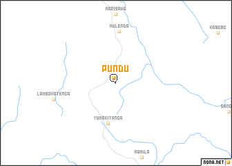 map of Pundu