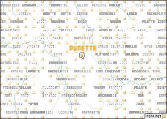 map of Punette