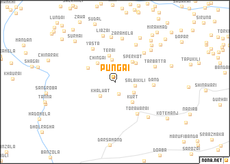 map of Pungai