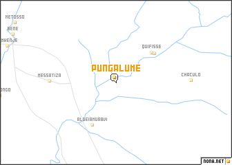 map of Pungalume