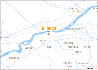 map of Pungan