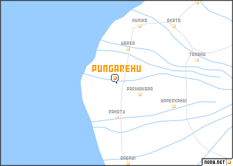 map of Pungarehu