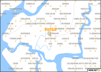 map of Pungã