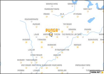 map of Punga