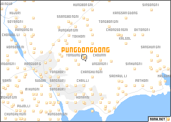 map of P\