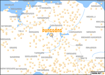 map of P\