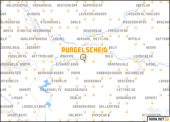 map of Pungelscheid